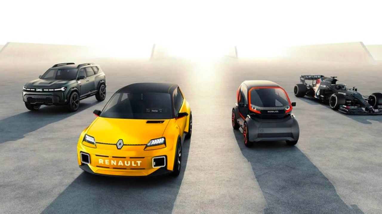 Renault's electric future on display with the new Ampere lineup